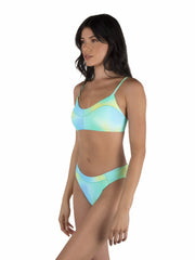 Hurley | Sunset Ombre Max Solid Bralette - Limeaide