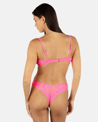 Hurley Discount | Trip Hop Scoop Front Bralette - Maraschino