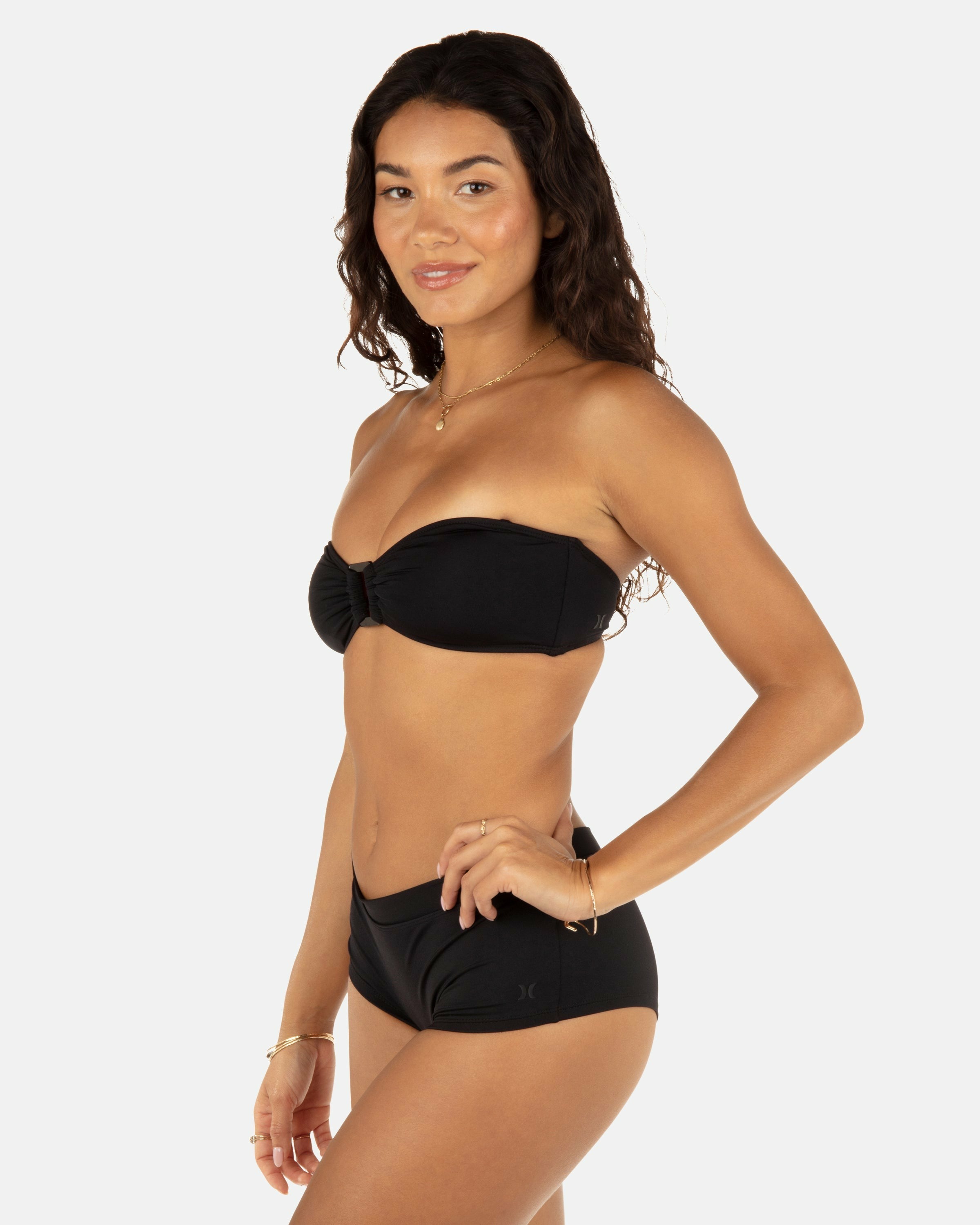 Hurley For Sale | Solid Ring Bandeau - Black