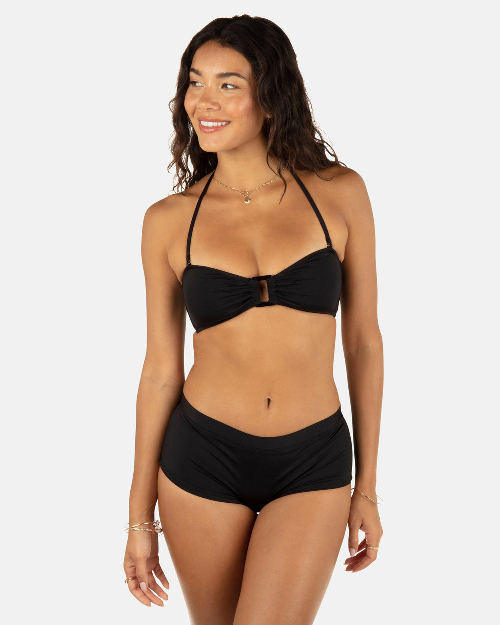 Hurley For Sale | Solid Ring Bandeau - Black