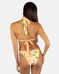 Hurley | Malia Front Slide Cheeky Bikini Bottom - Sorbet