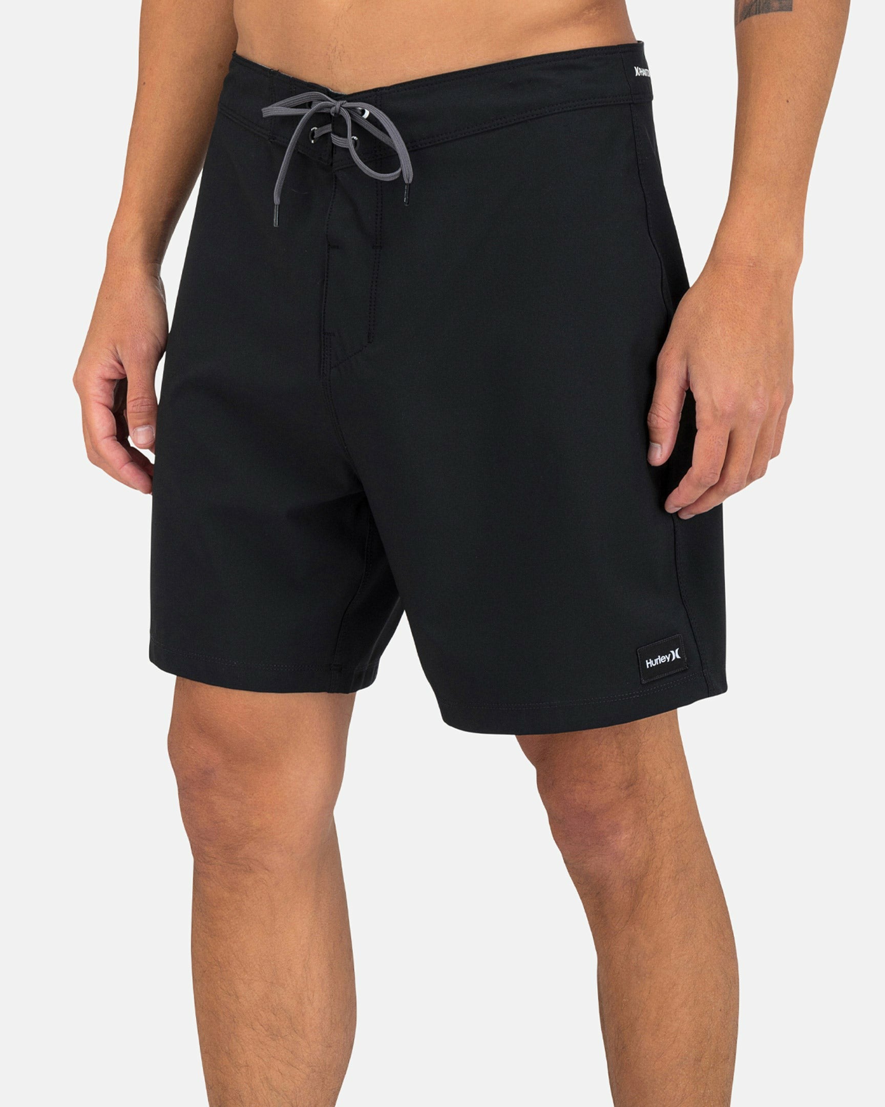 Hurley Onsale | Phantom-Eco One And Only Solid 18" Boardshort - Black
