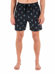 Hurley For Sale | Cannonball Volley Boardshort 17" - Black Tonal