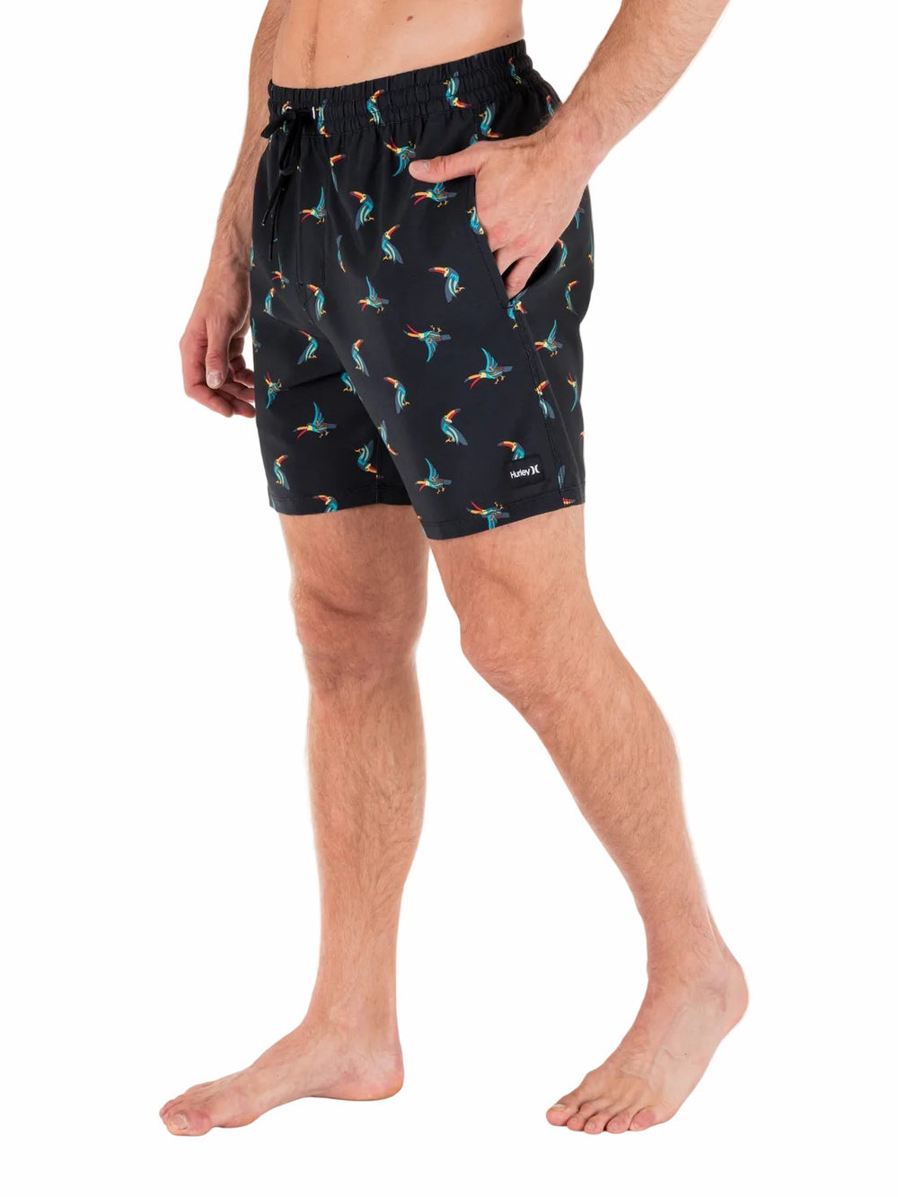 Hurley For Sale | Cannonball Volley Boardshort 17" - Black Tonal