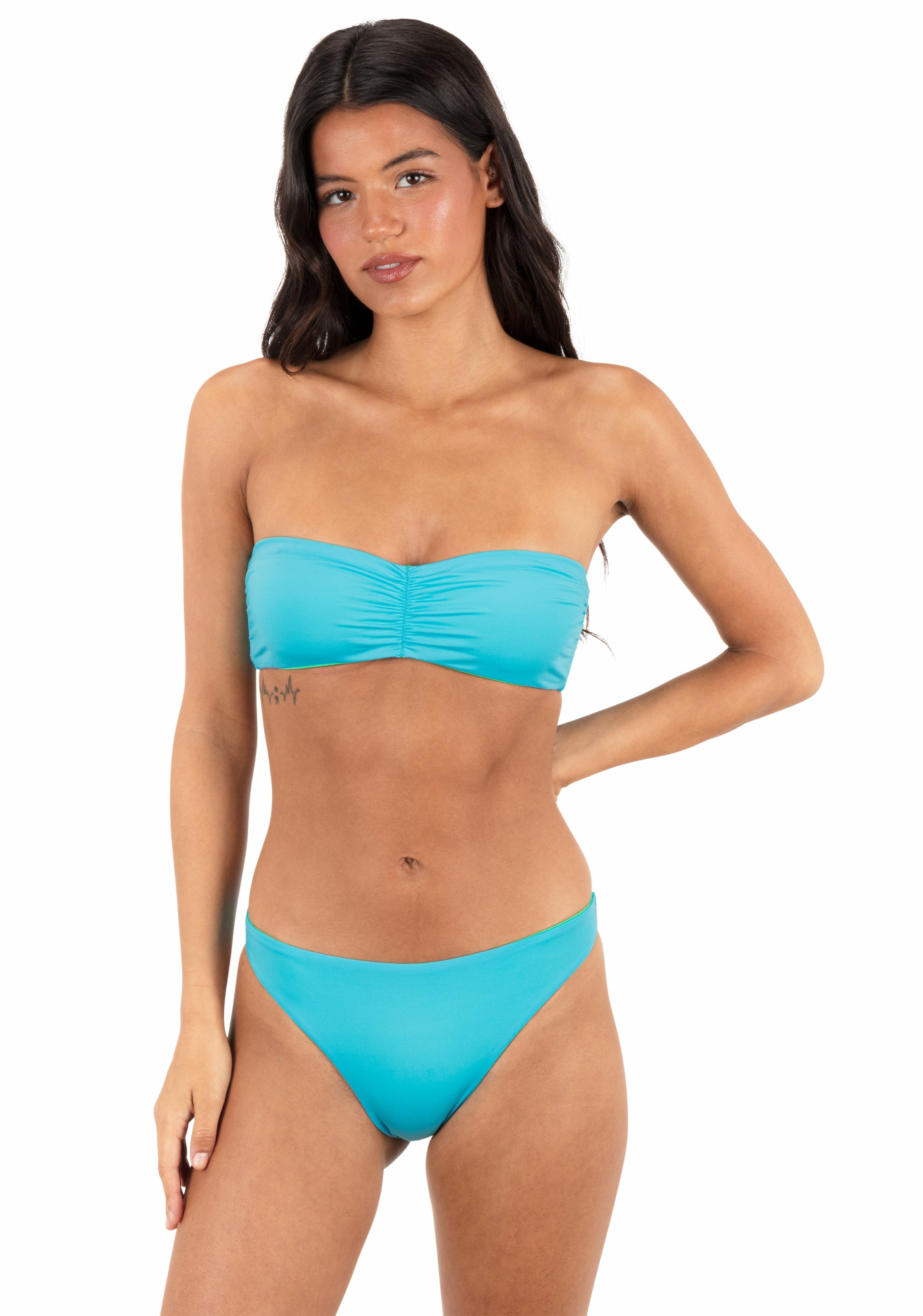 Hurley Onsale | Reversible Solid Tanga Bottom - Surf Blue / Beach Glass