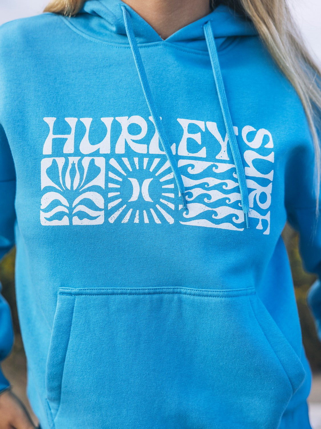 Hurley On Sale | Surf Days Hoodie - Blue Moon