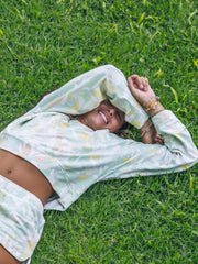 Hurley On Sale | Safari Floral Boxy Crew - Spray
