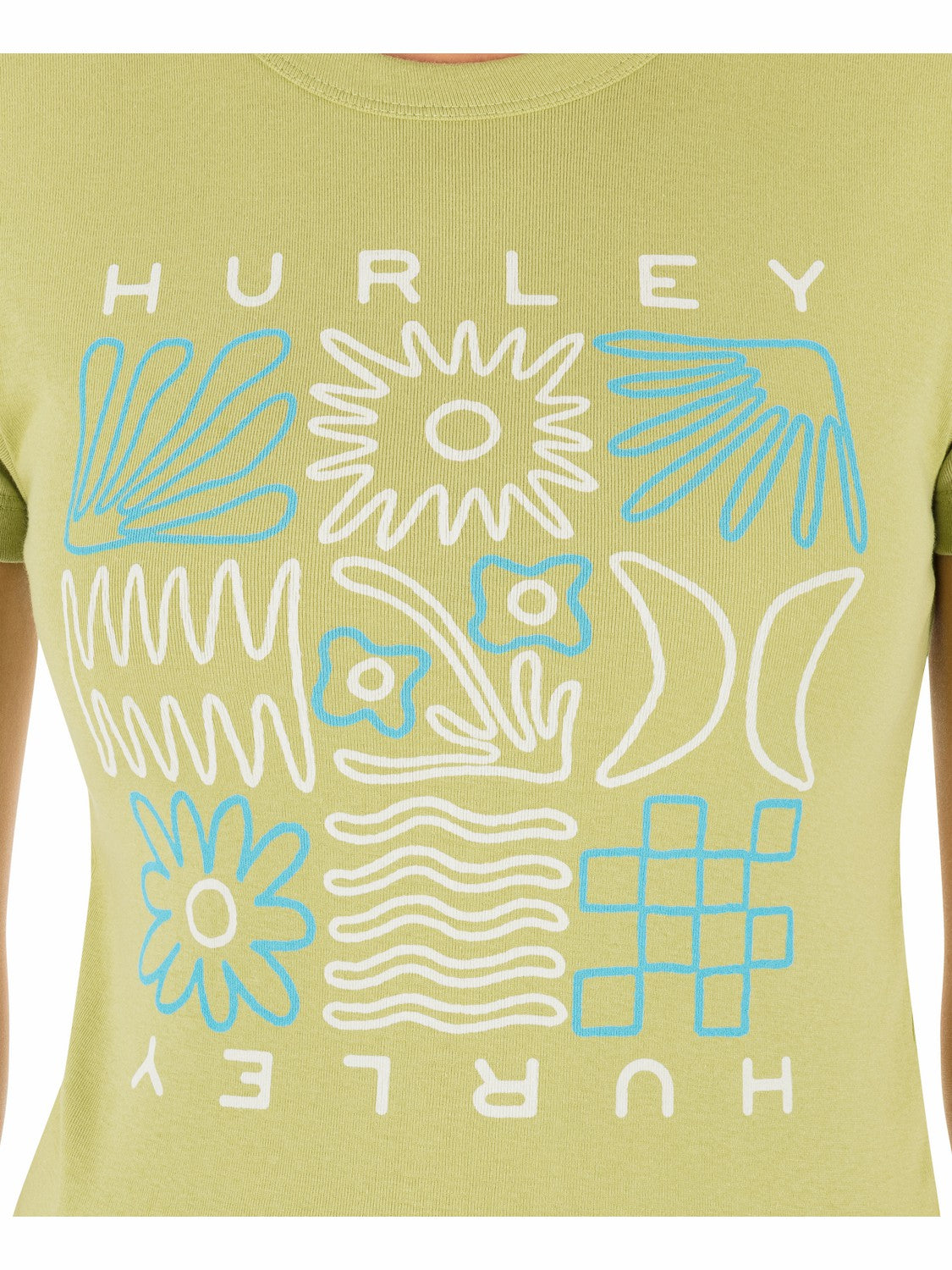 Hurley Onsale | Array Baby Tee - Fern